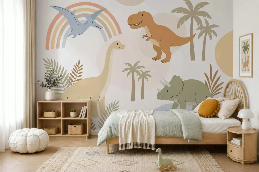 murales de pared Dinosaurios w05842