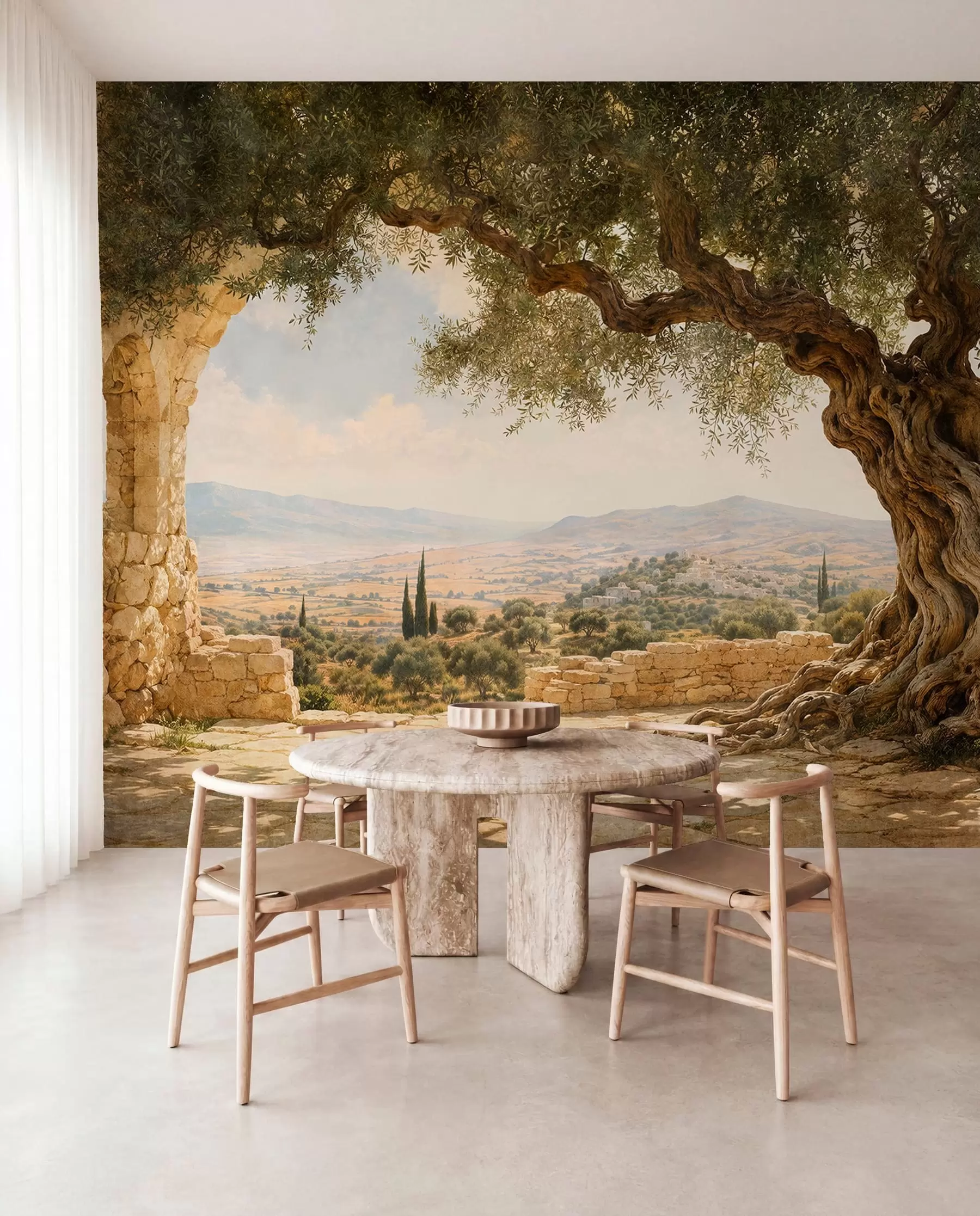 murales de pared Entre olivos w05896