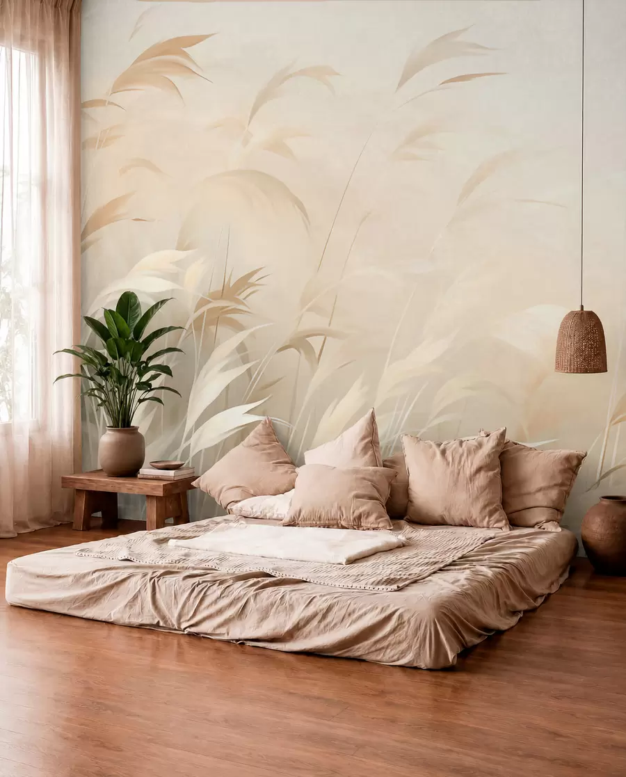 murales de pared Cañas w05910