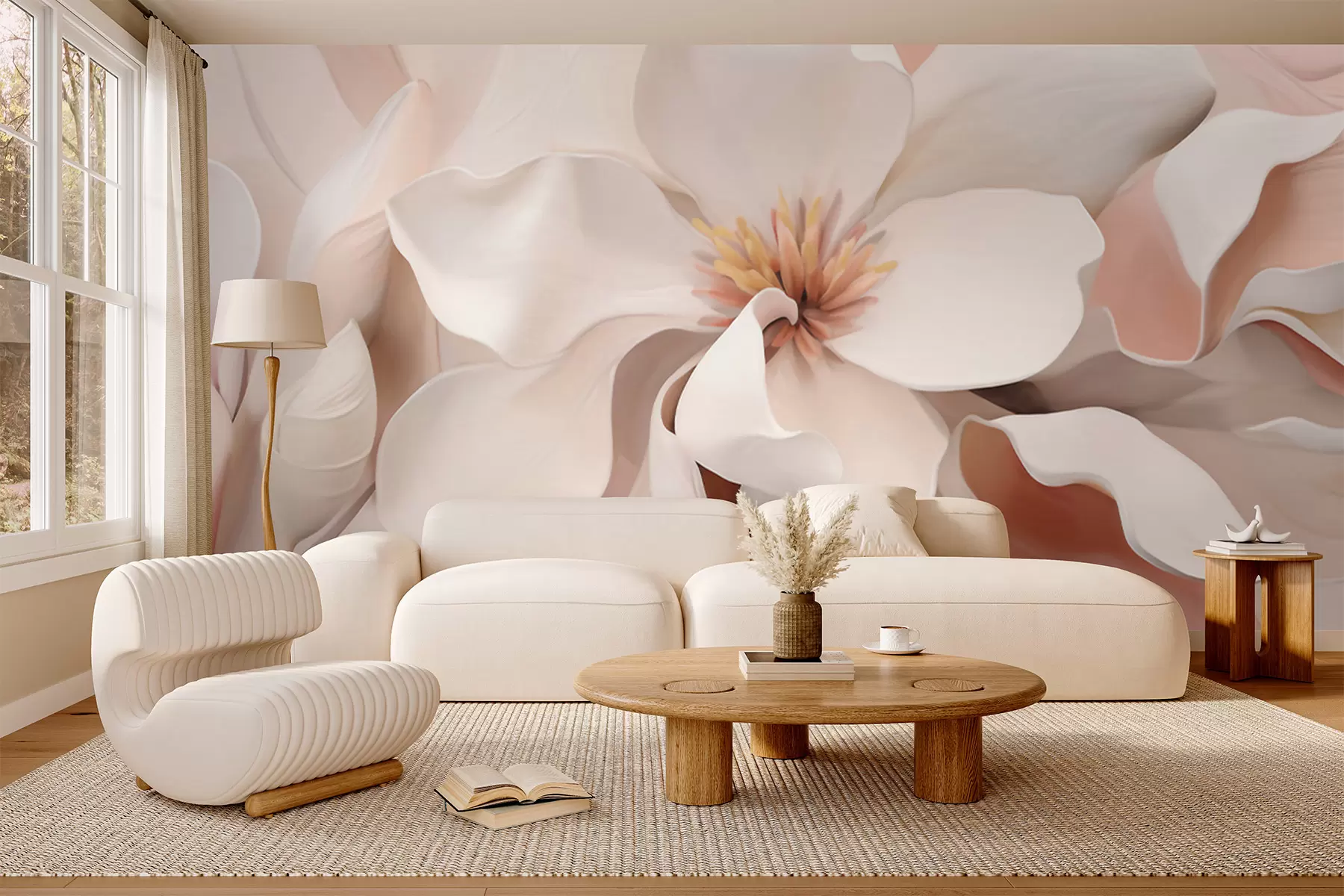 murales de pared Flores fantásticas w05985