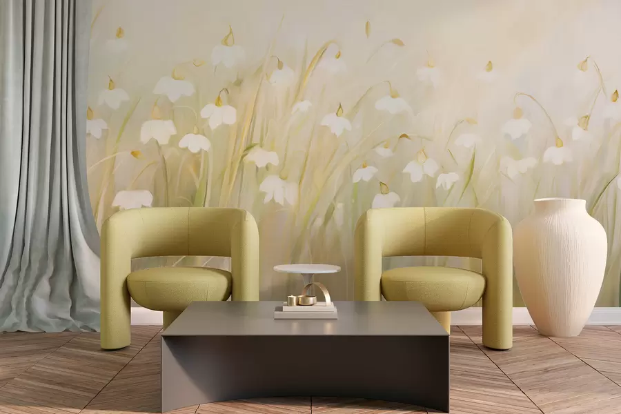 murales de pared Flores silvestres w05830