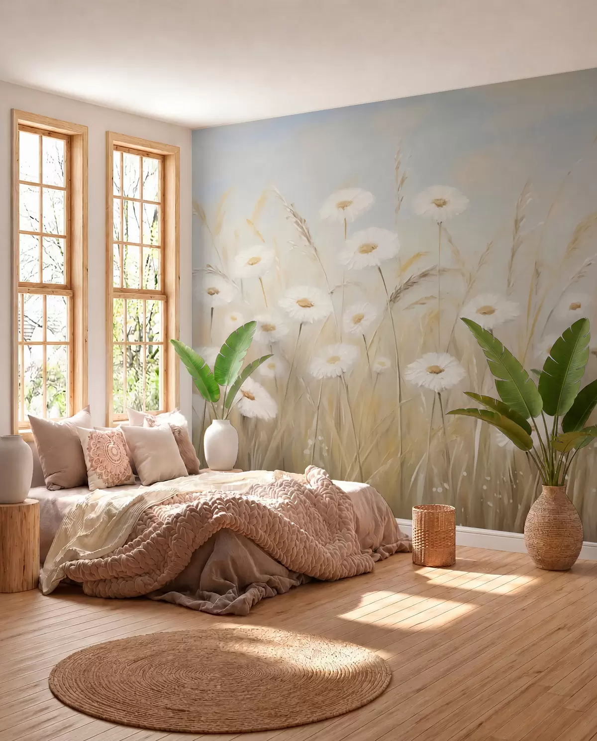 murales de pared Flores silvestres w05831