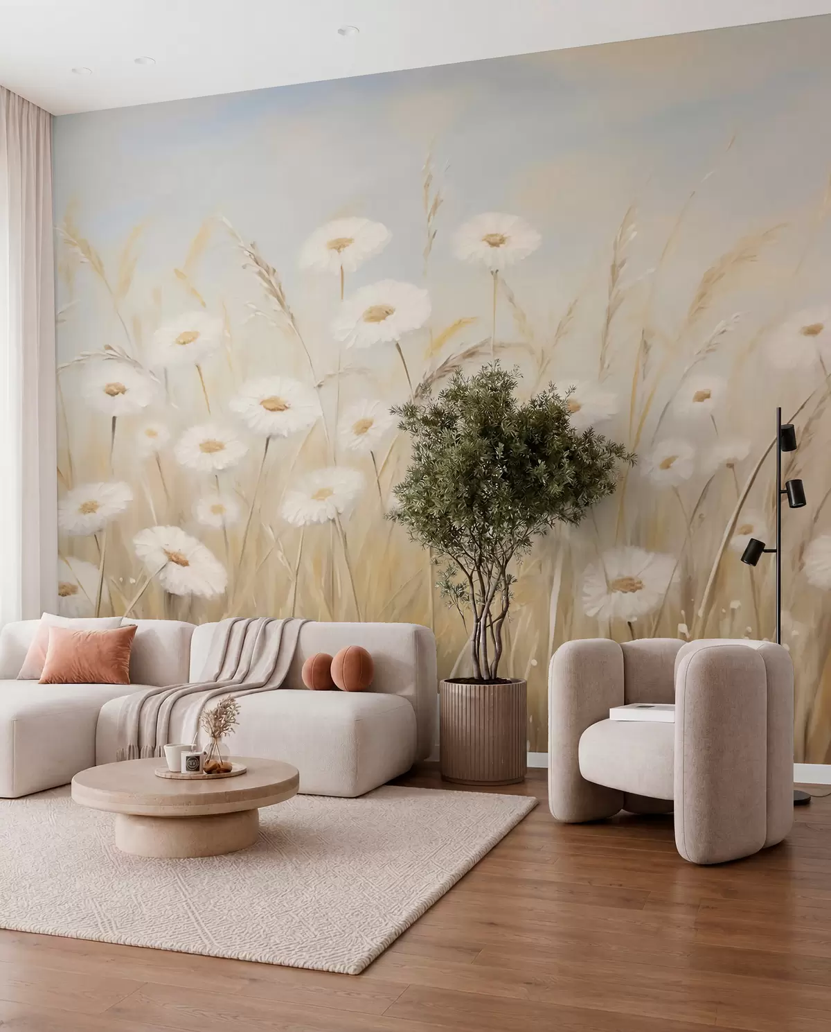 murales de pared Flores silvestres w05831