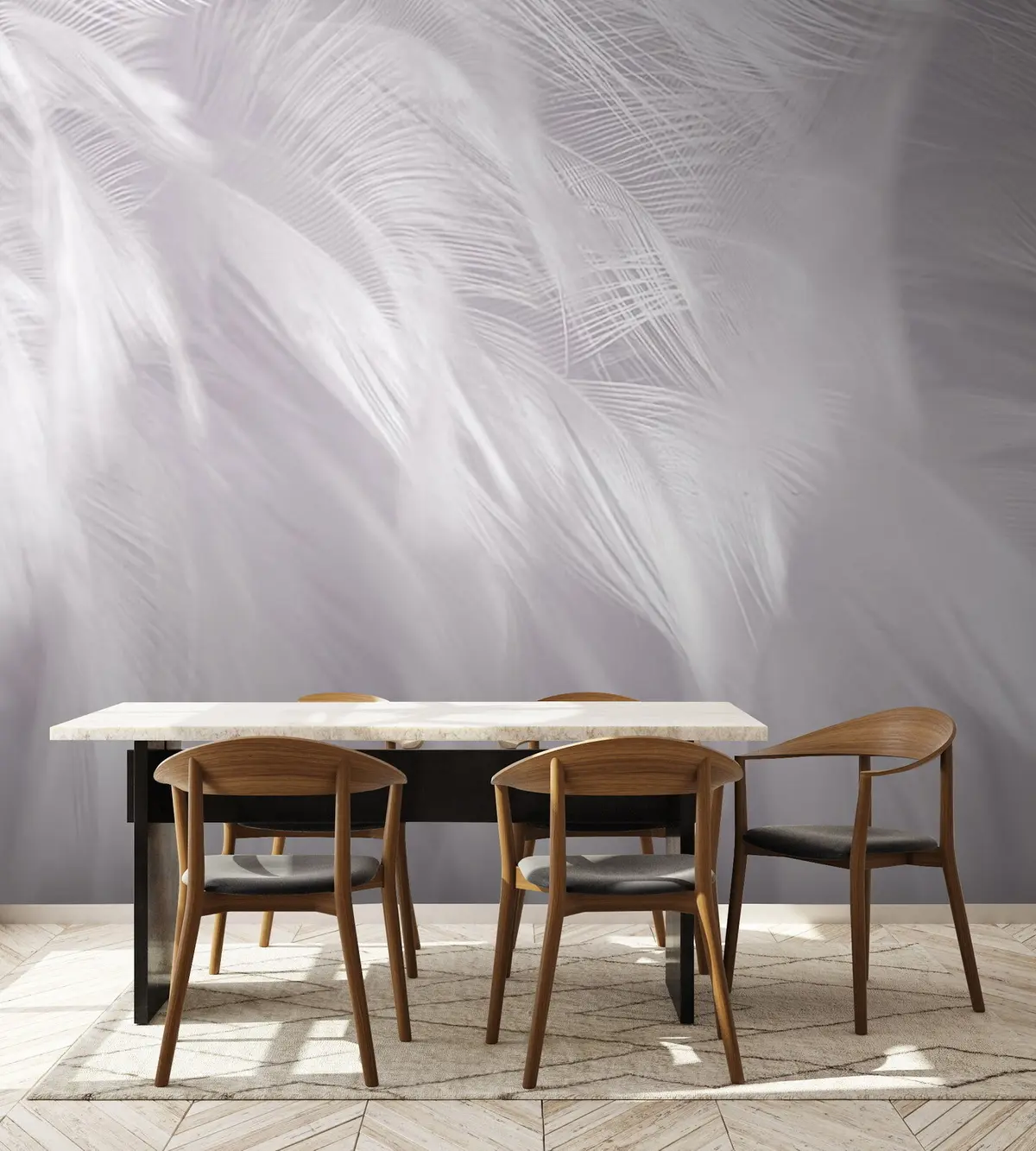 Murales de pared Plumas blancas u72319 murales de pared Plumas blancas u72319