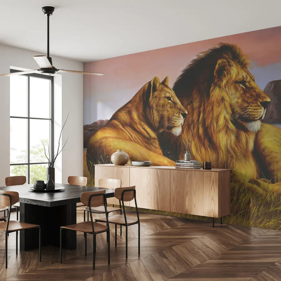 murales de pared Vertebrados, félidos y carnívoros u03418