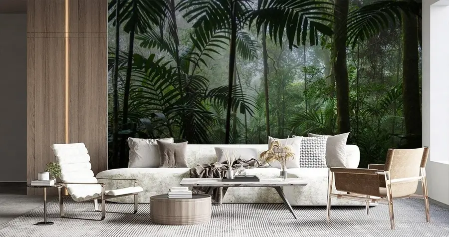 murales de pared Un bosque tropical u72344