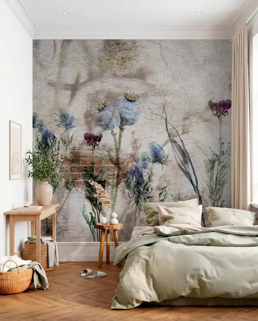 murales de pared Flores y hierbas u72771
