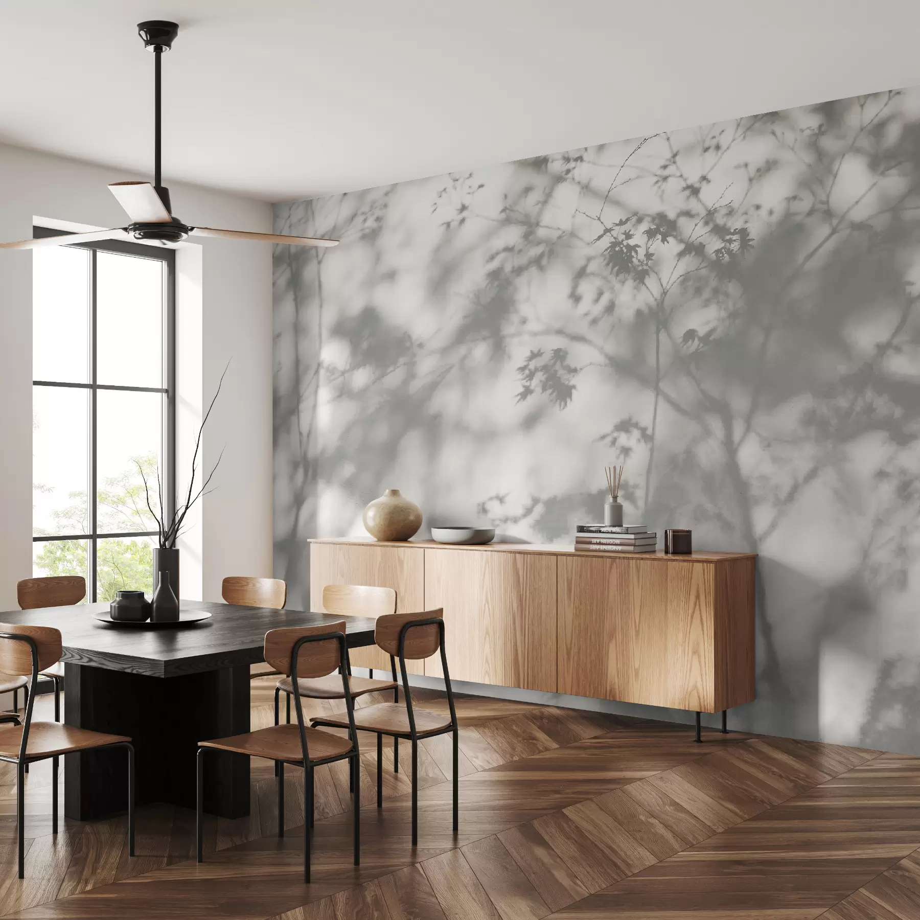 murales de pared Sombra en la pared u79829