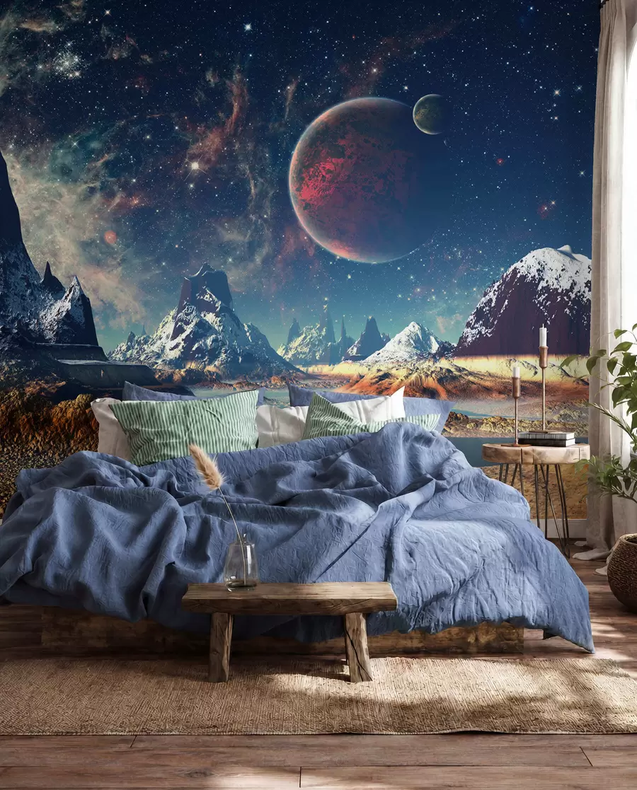 murales de pared Paisaje alienígena u55303