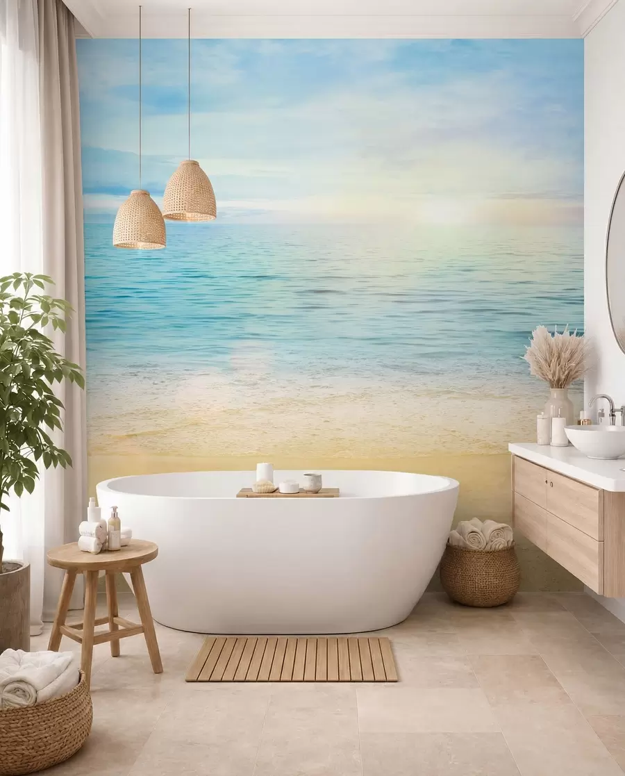 murales de pared Agua, nube y cielo u57176
