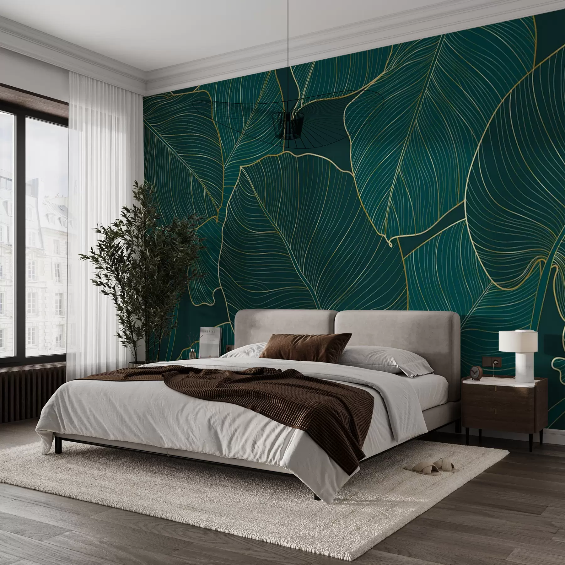 murales de pared Filodendro u73653