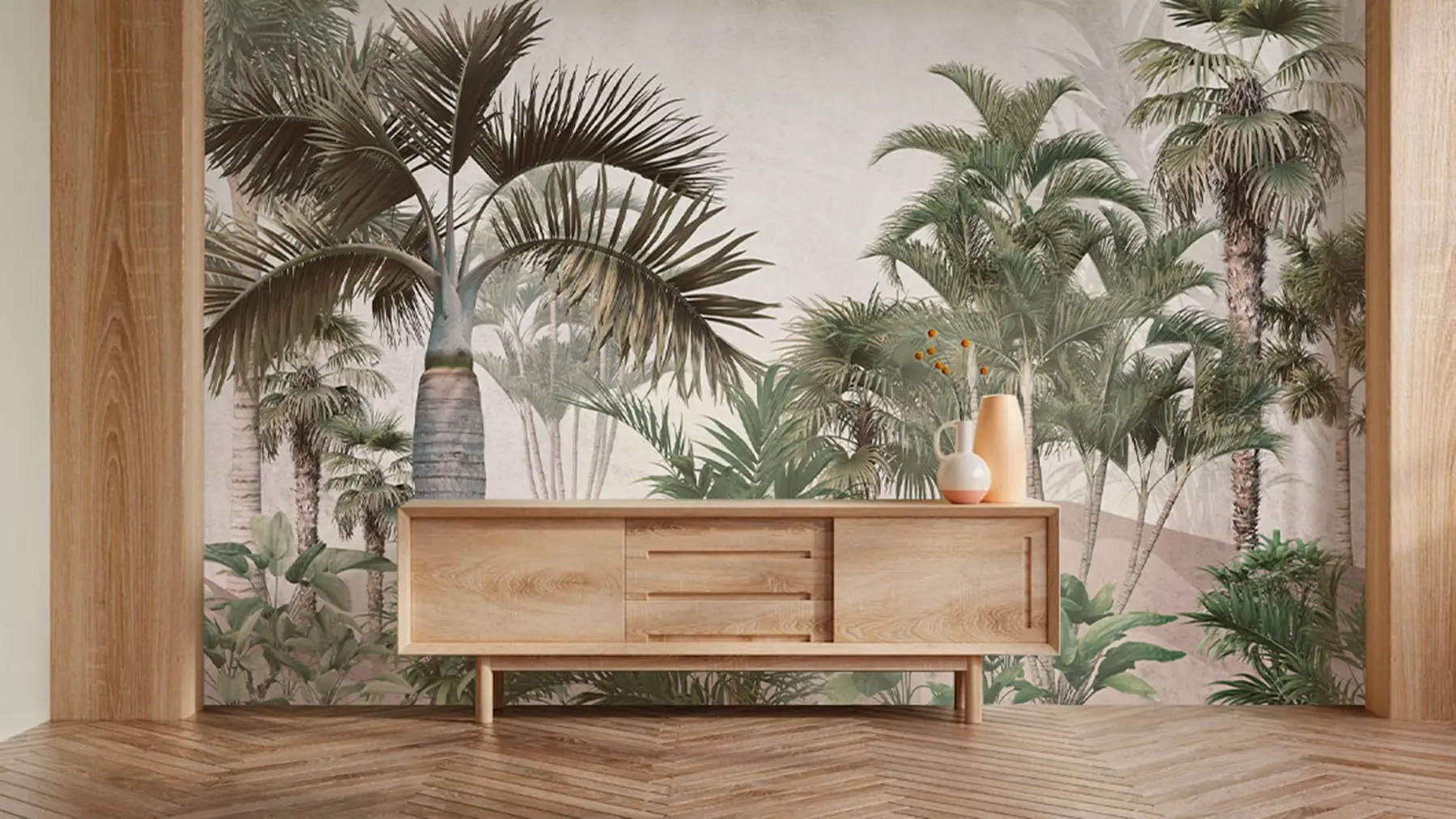 murales de pared Palmeras y trópicos u73805