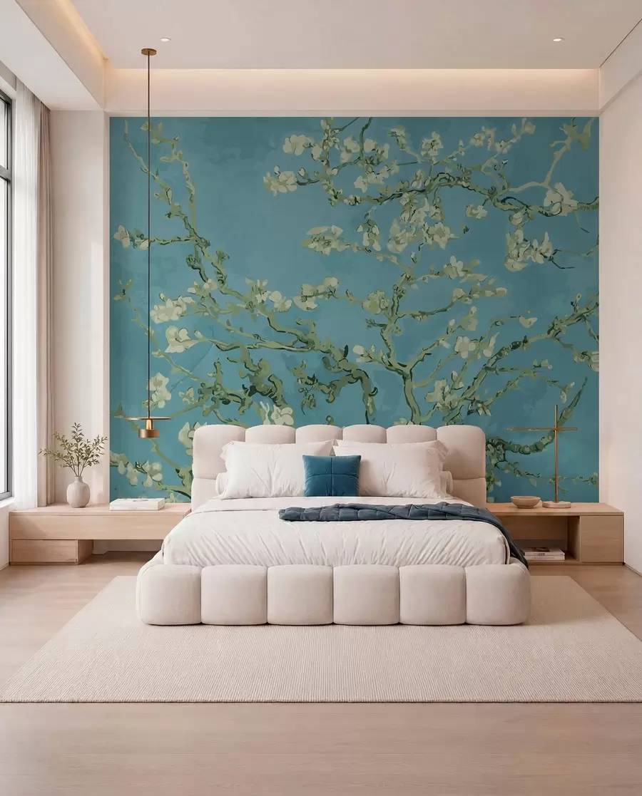 murales de pared Amandier panoramic en flores Van Gogh u93603