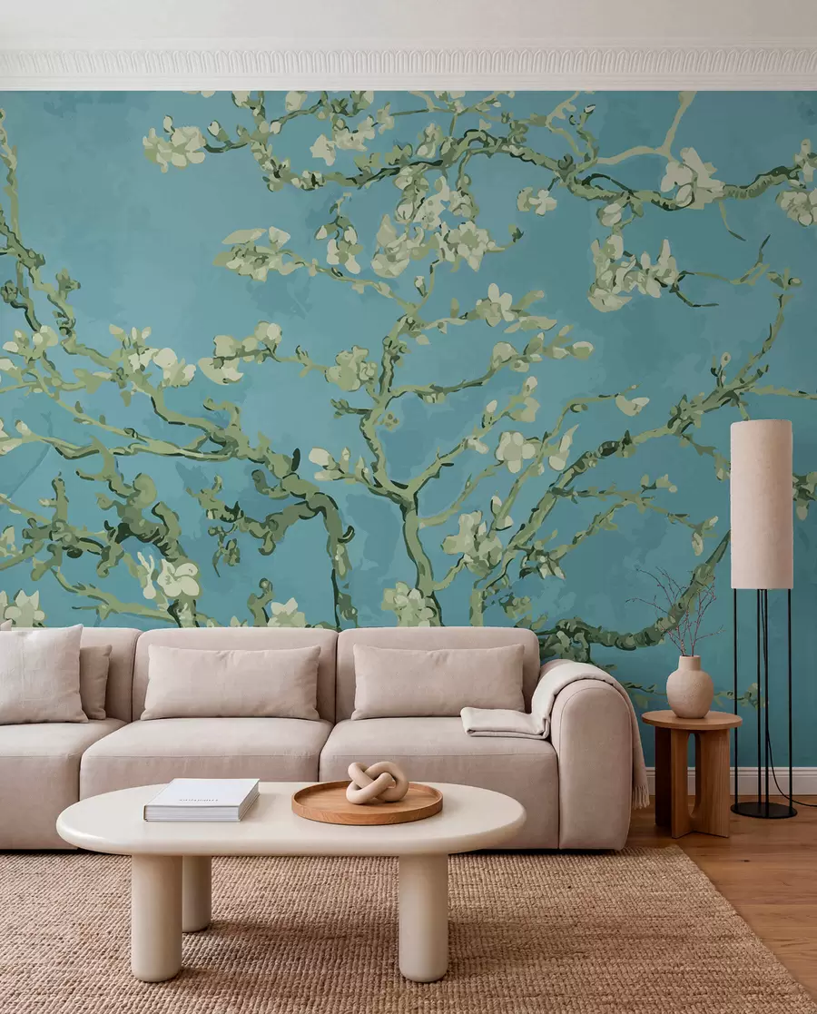 murales de pared Amandier panoramic en flores Van Gogh u93603