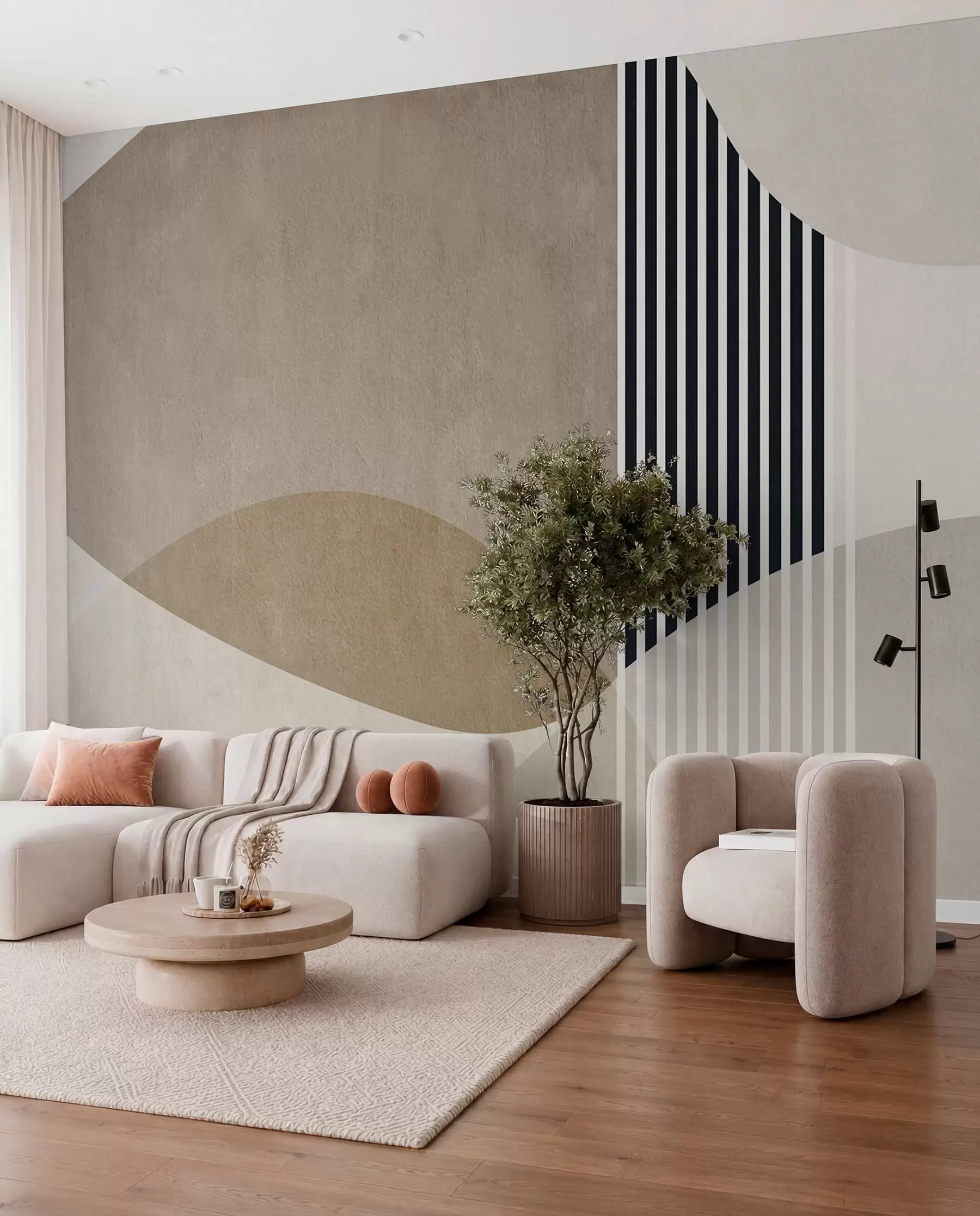 murales de pared Arcos retro u74075