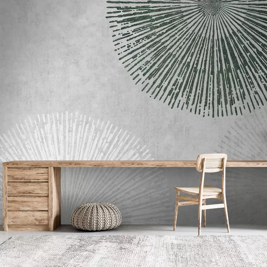 murales de pared Abstracción geométrica del patrón de Japón u74078