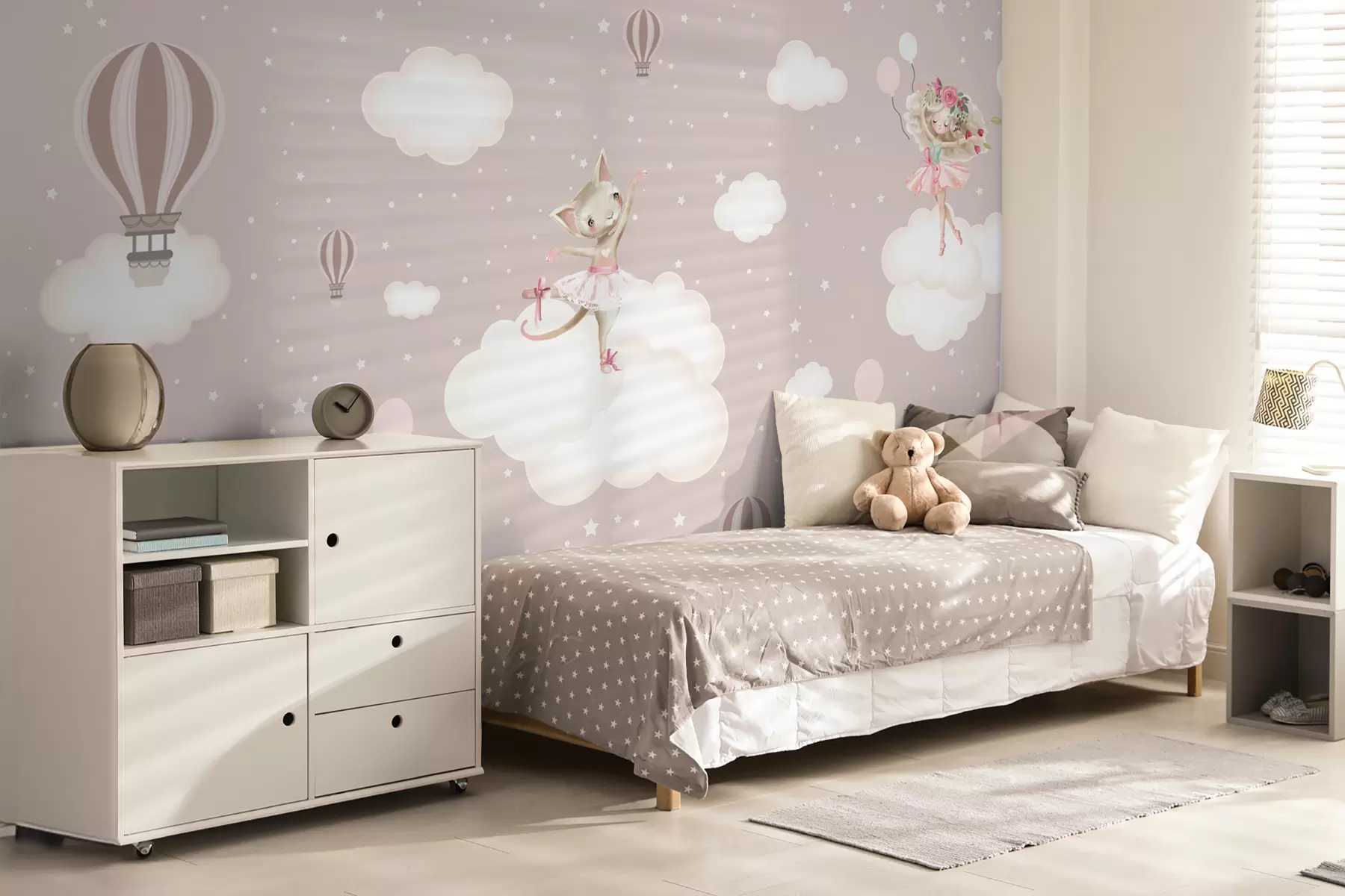 murales de pared Bailarina de cuento de hadas u74216