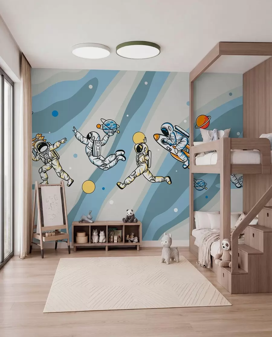 murales de pared Juegos en el cosmos u93828