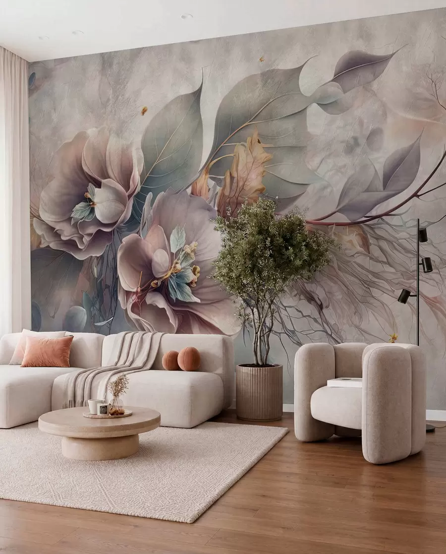 murales de pared Flores de quimera u93930