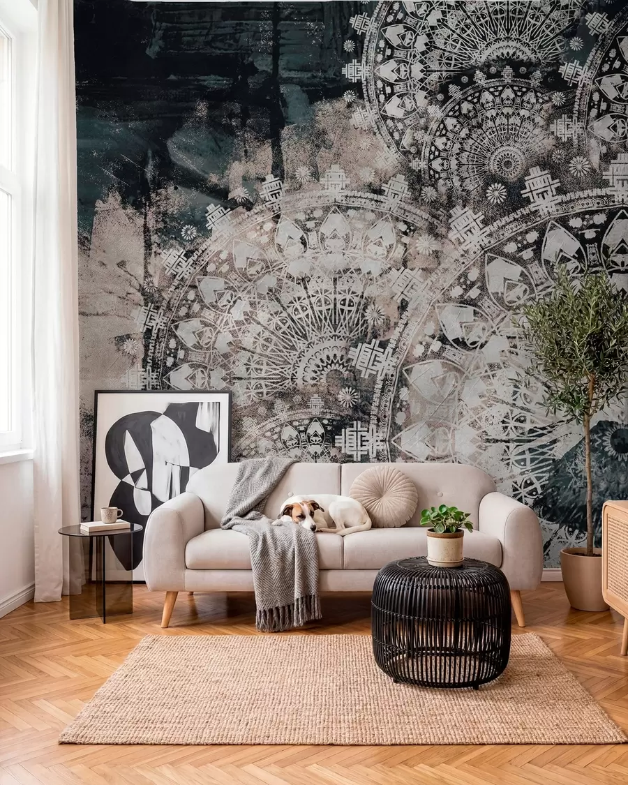 murales de pared Mandala vintage u93958