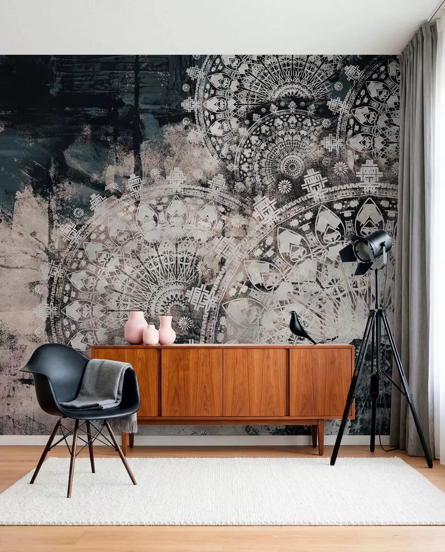 murales de pared Mandala vintage u93958