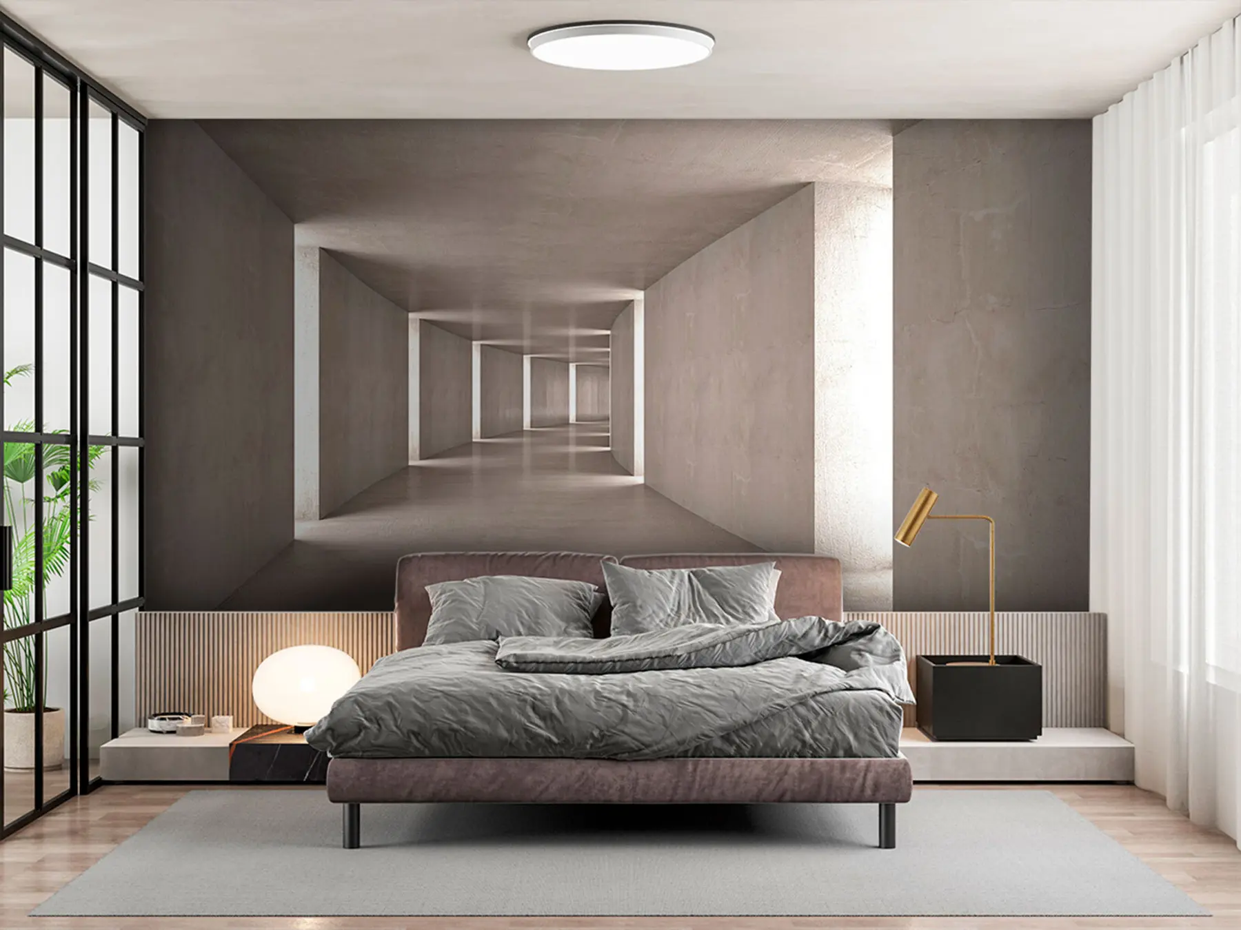 murales de pared Túnel abstracto u75401