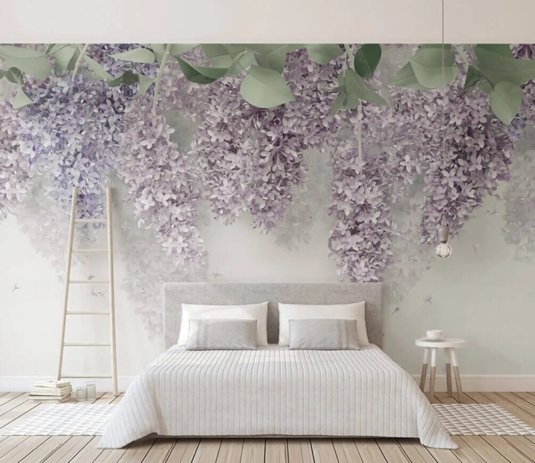 murales de pared Púrpura, violeta e simetría u06575