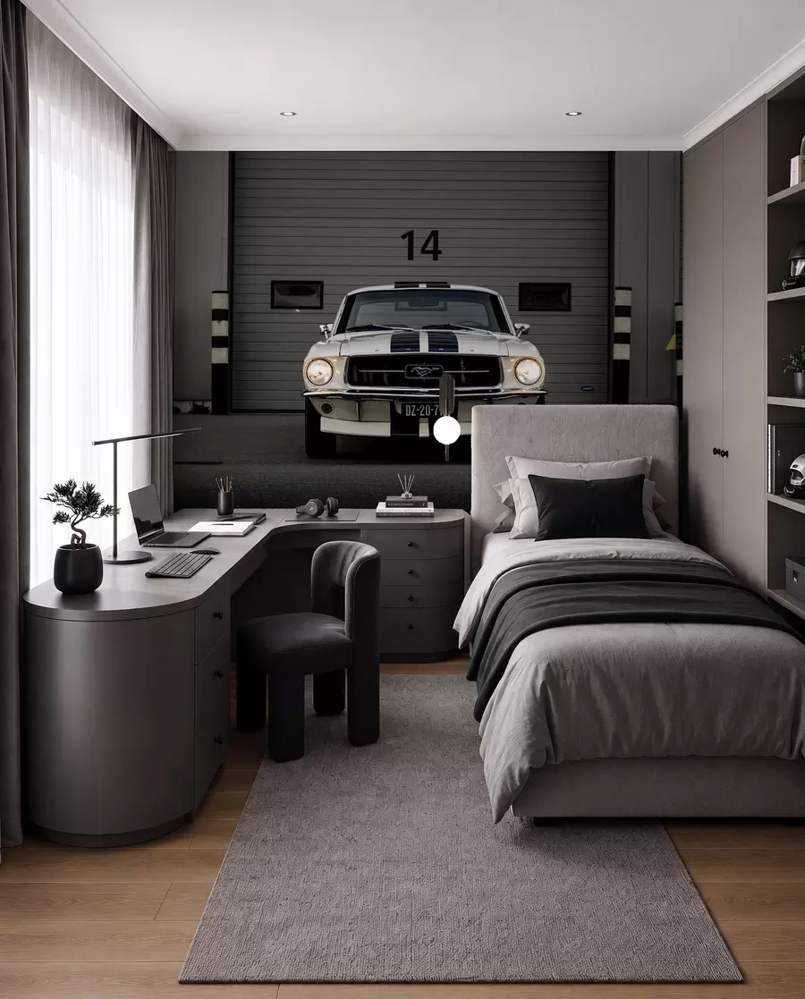 murales de pared ford Mustang 1970 u95536