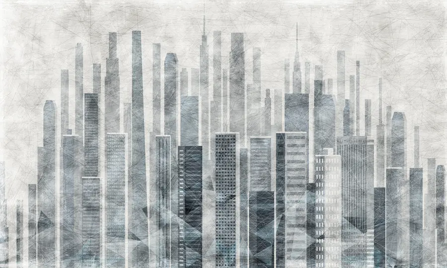 murales de pared Edificio, rascacielos y torre u15524