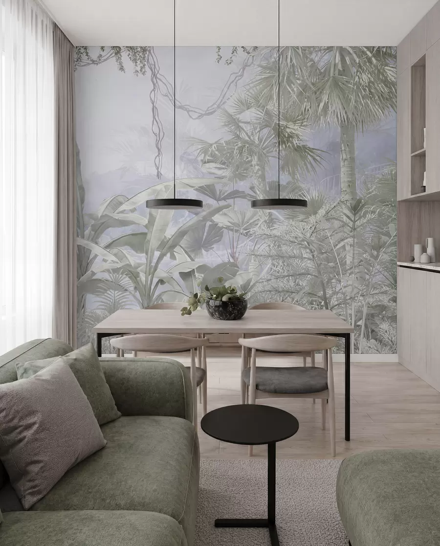murales de pared Un bosque tropical u97644