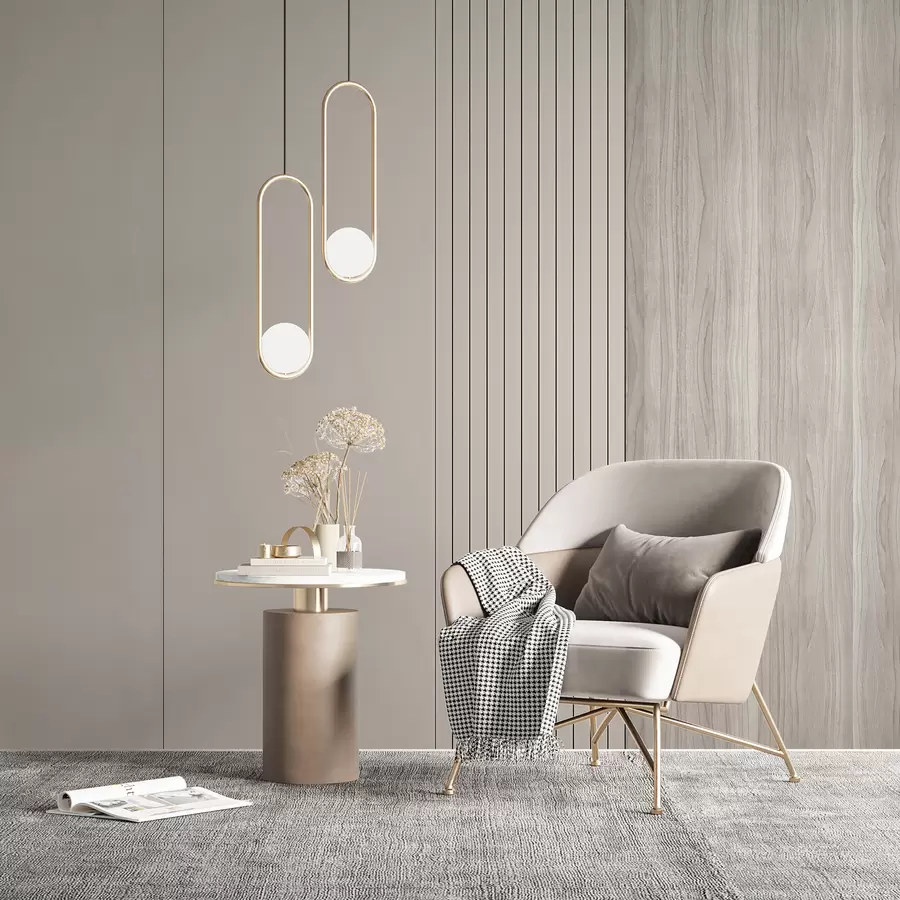 murales de pared Panel con duelas y madera u97549