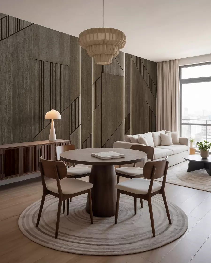murales de pared Panel de madera u97555