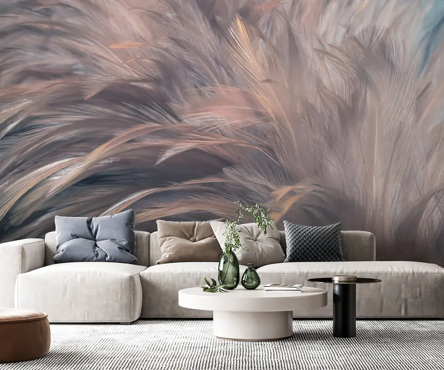 murales de pared Plumas u96992
