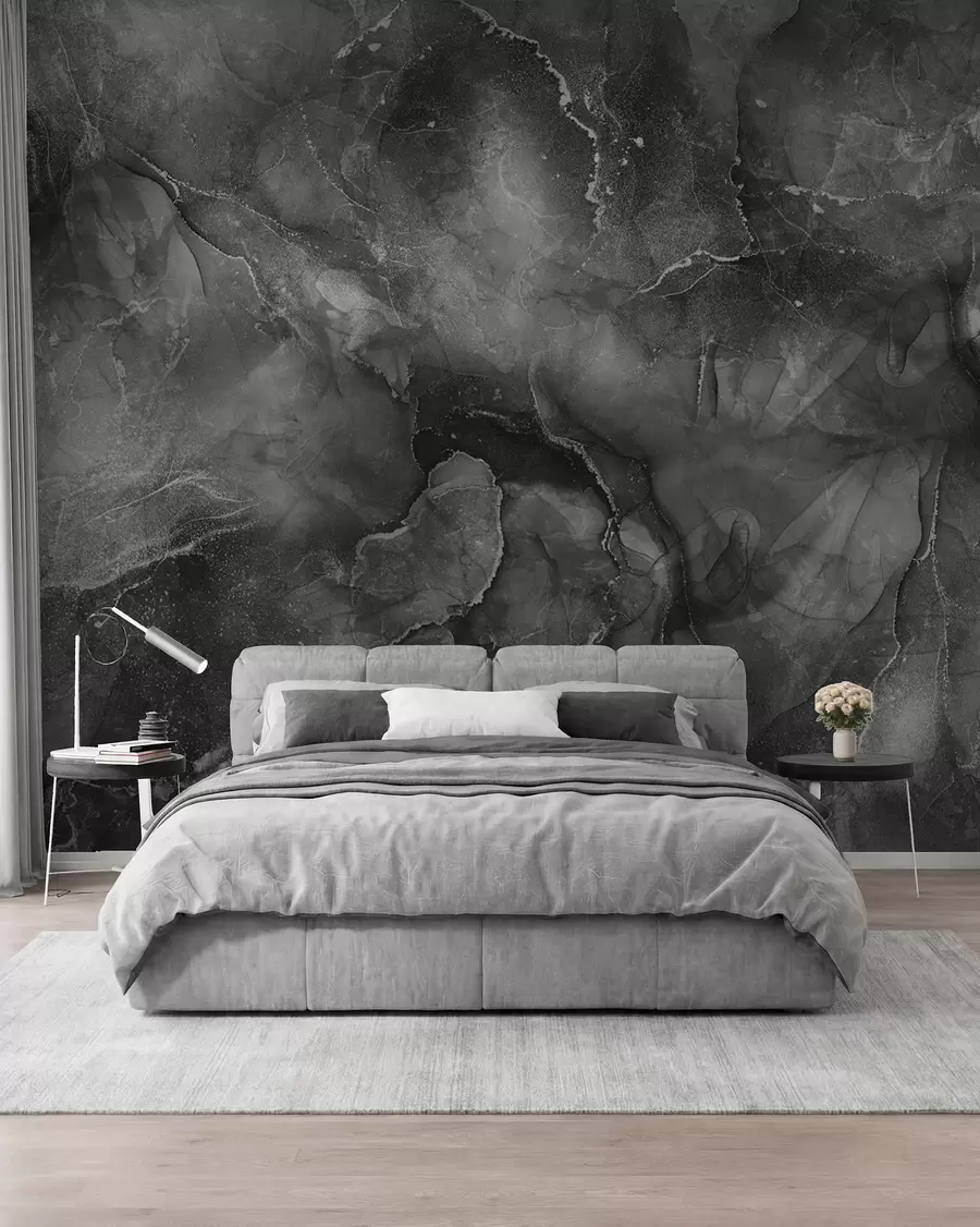 murales de pared piedra gris u98415