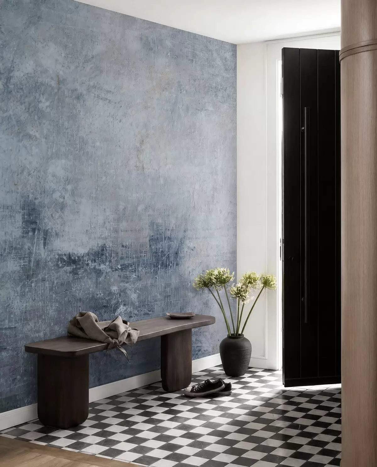 murales de pared Hormigón azul denim u47663v3