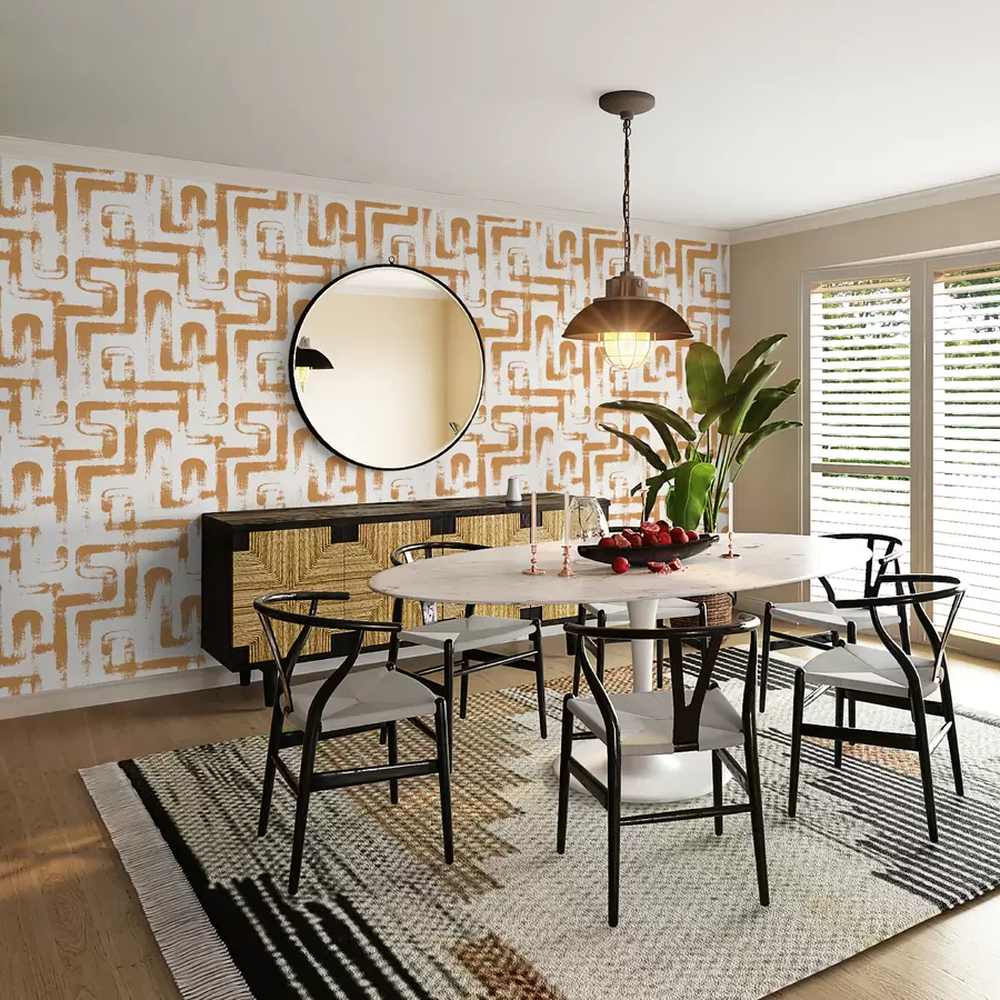 Murales de pared Línea Magic: Naranja u99091v2 murales de pared Línea Magic: Naranja u99091v2