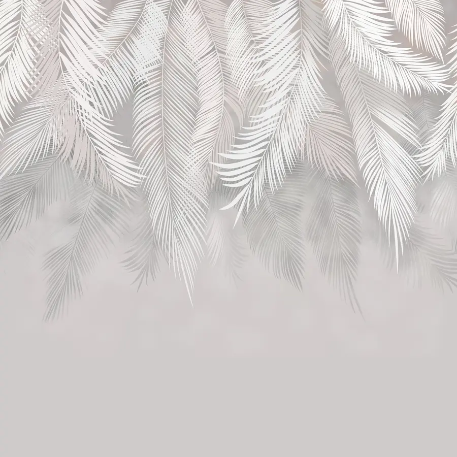 murales de pared Hojas de palmera colgantes u48556d1