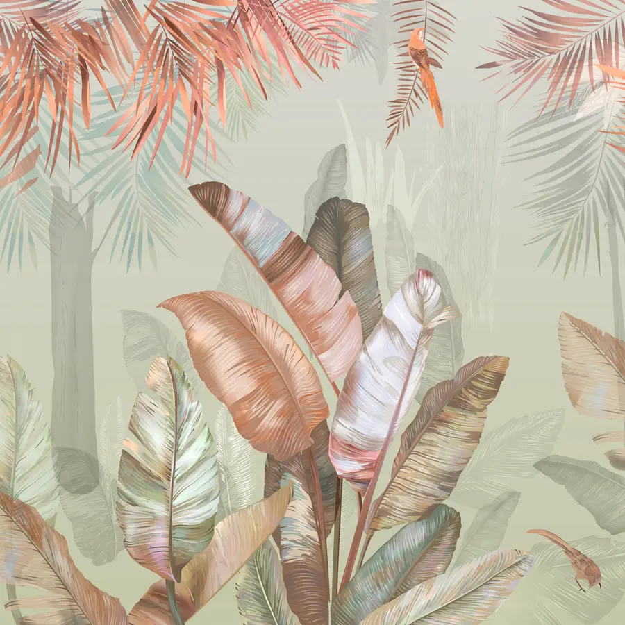 murales de pared Trópicos y aves de corral u50468v1d1