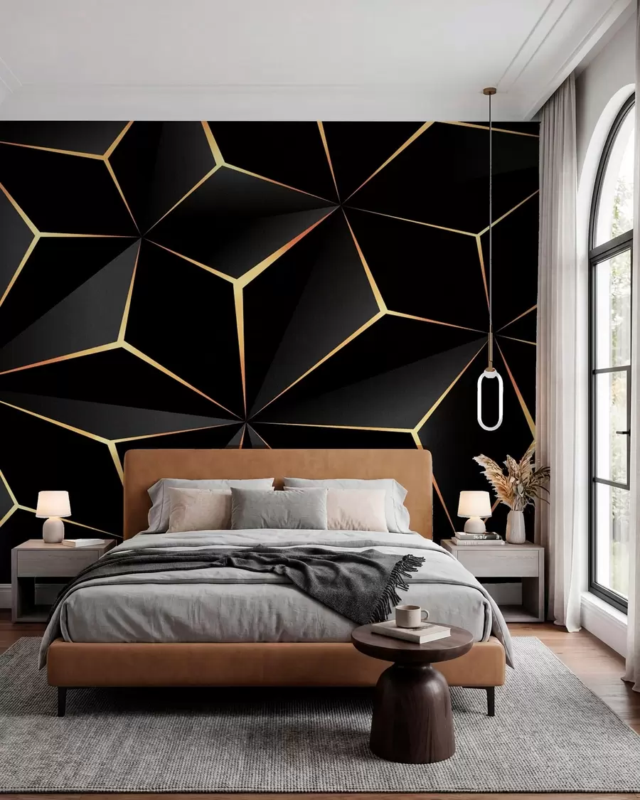 murales de pared Triángulo negro u72104d2