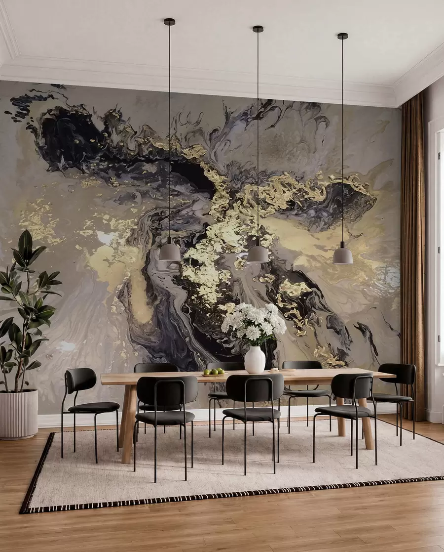 murales de pared Mármol negro u16941d3