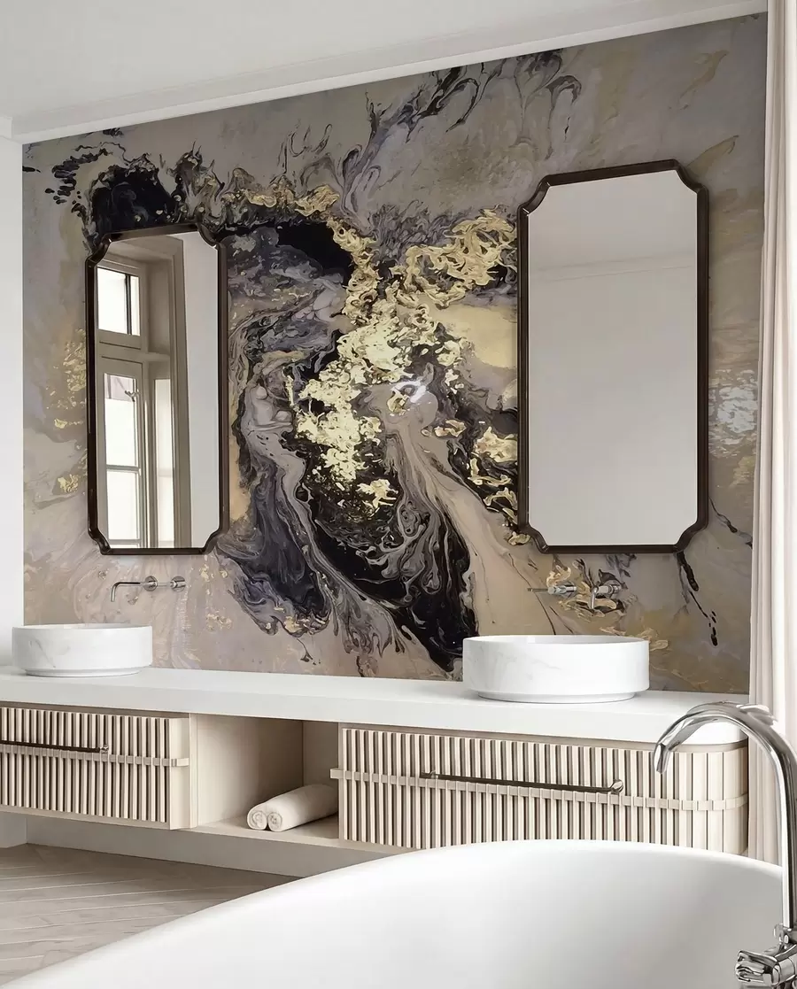 murales de pared Mármol negro u16941d3