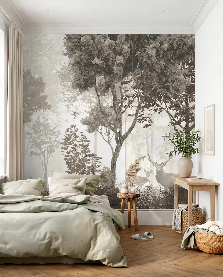 murales de pared Bosque mágico u72134d3
