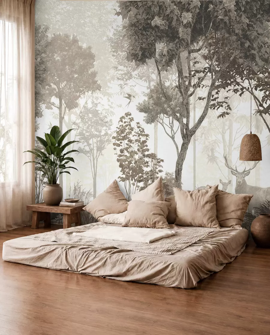murales de pared Bosque mágico u72134d3