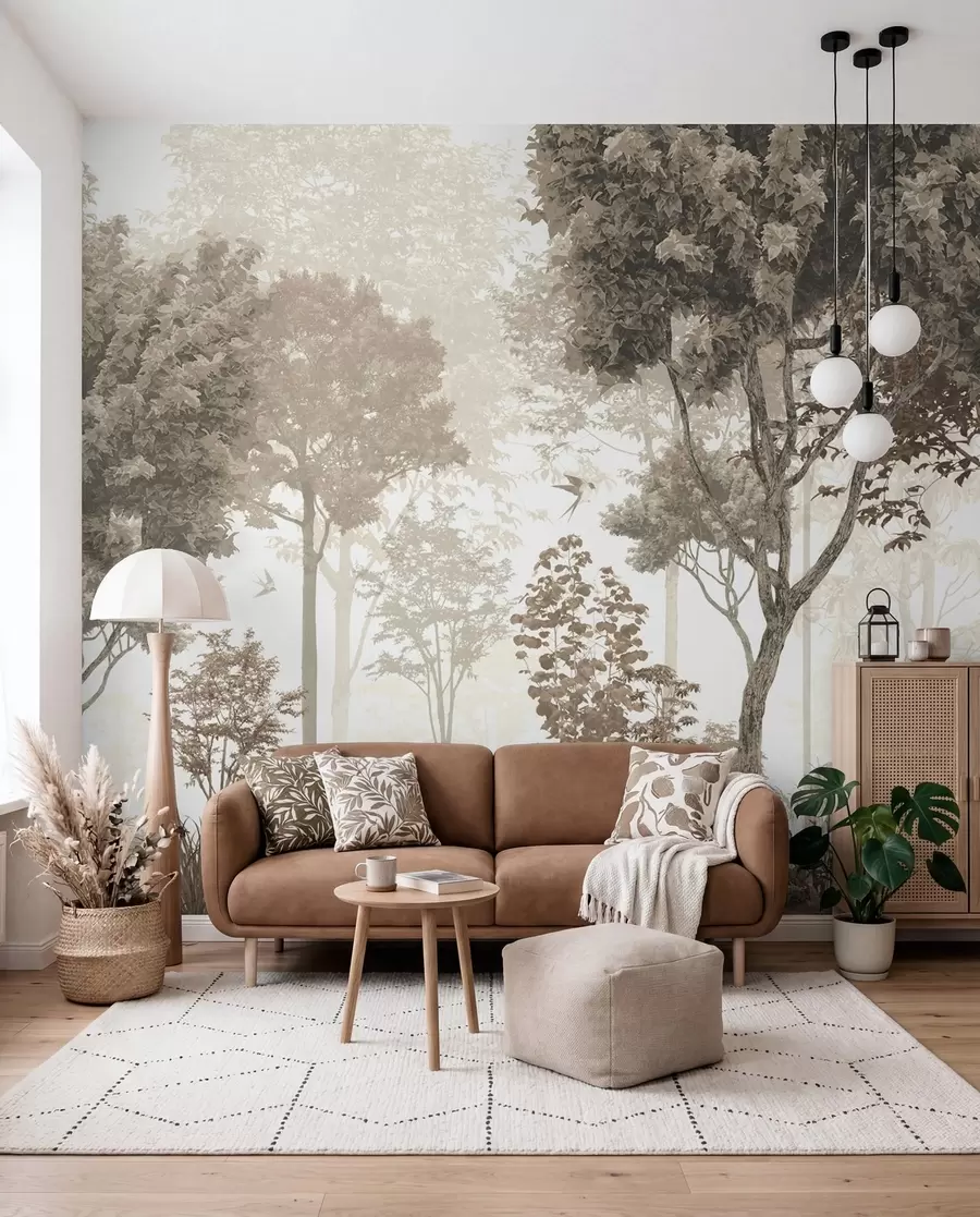 murales de pared Bosque mágico u72134d3