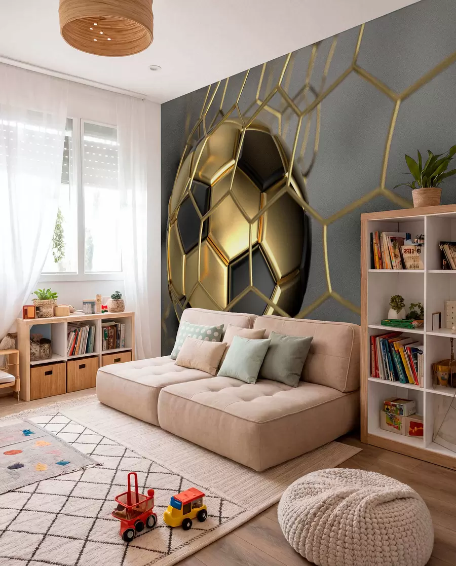 murales de pared Gol dorado III u73010d3