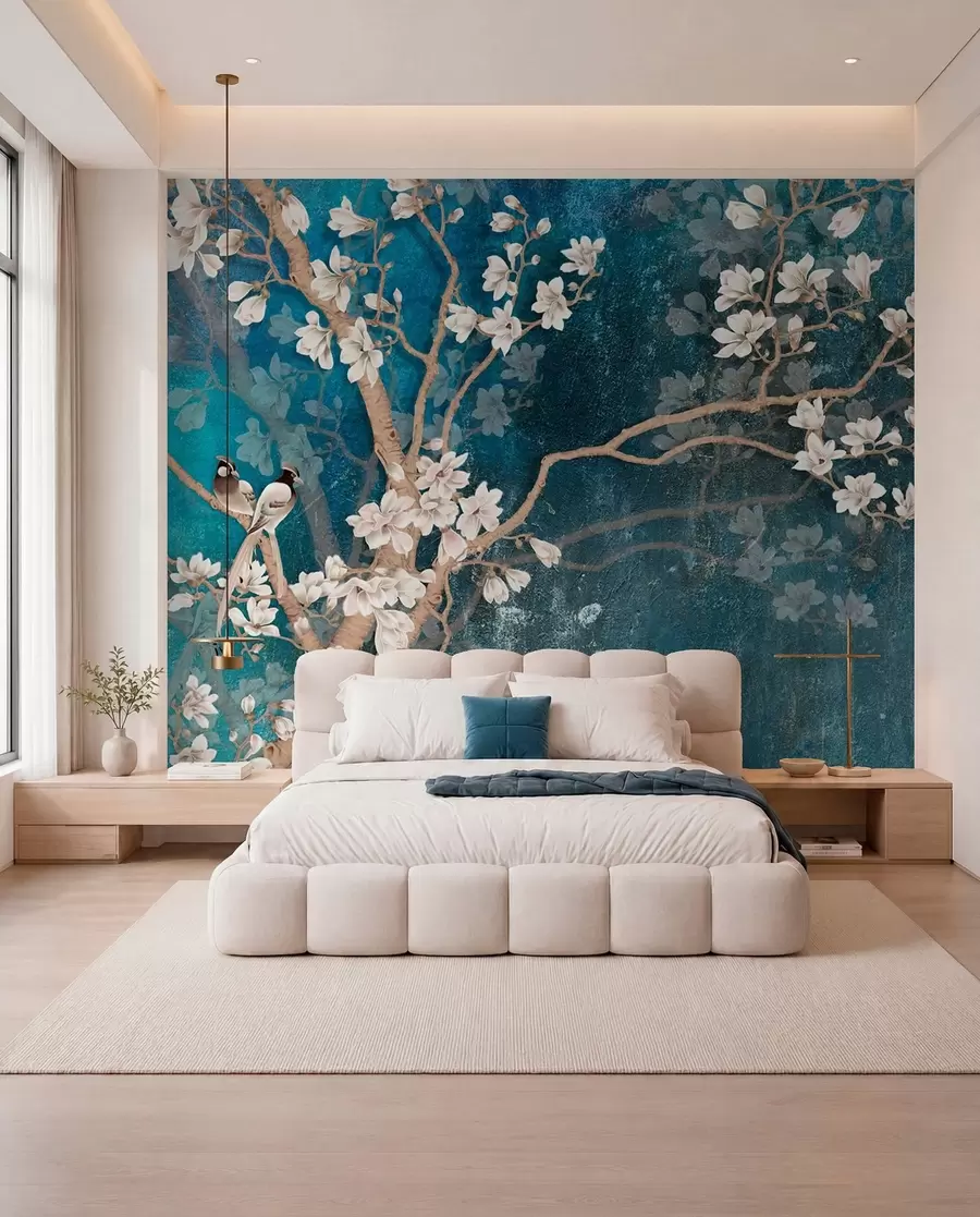 murales de pared Ramas en flor u12150d1