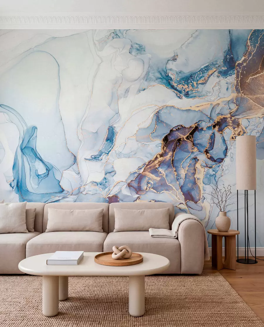 murales de pared Mármol celestial u70767d2