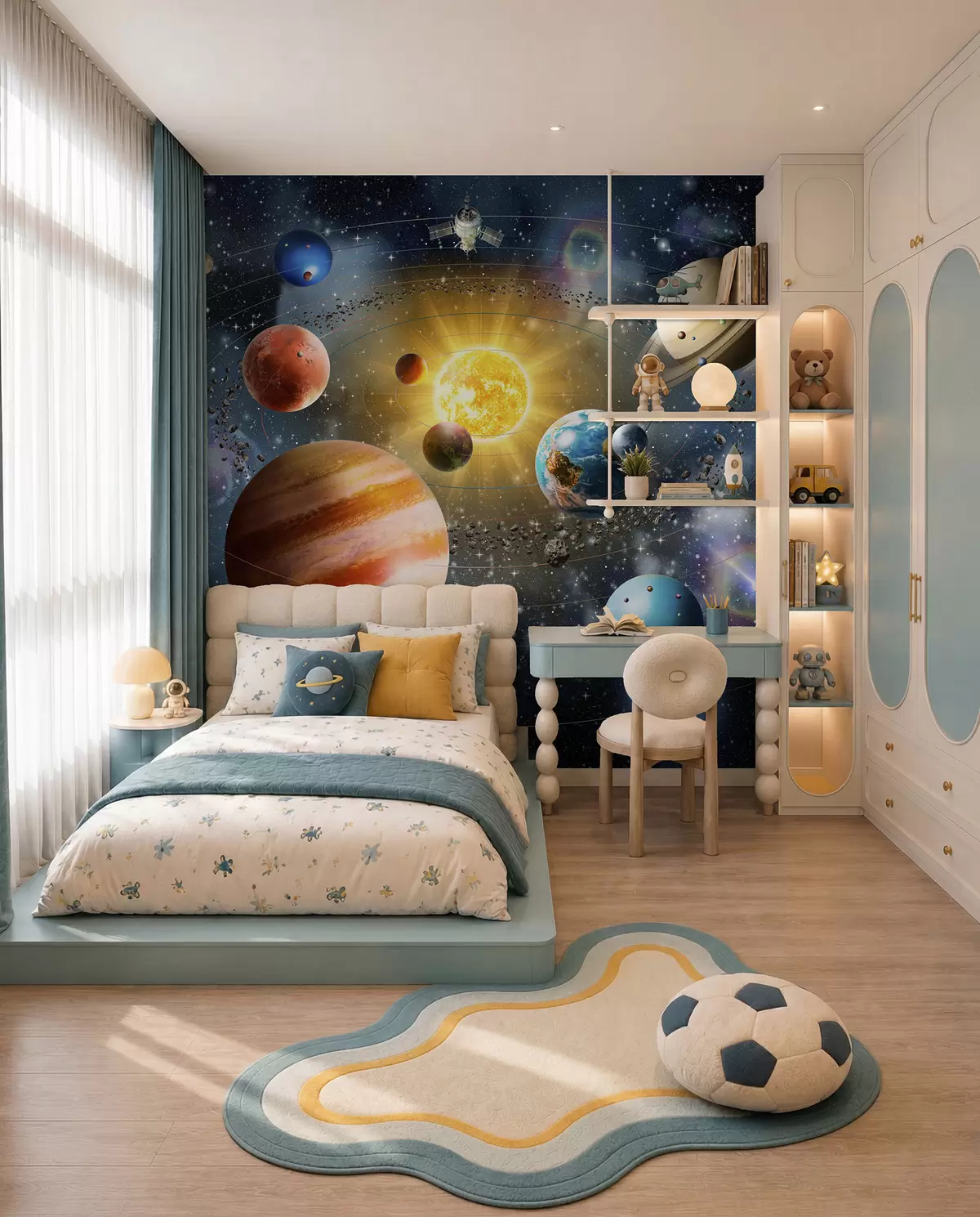 murales de pared Viaje entre planetas I u97222d1